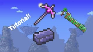 Terraria How to get the Nightmare Pickaxe [upl. by Octavius513]