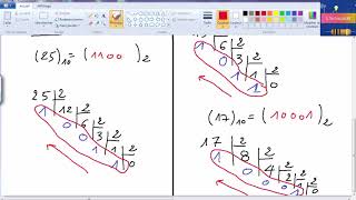 Exercice 5  Système de Numération convertir décimal en binaire [upl. by Burroughs583]