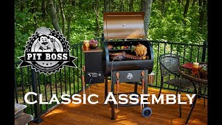 Pit Boss Classic Assembly video [upl. by Datnow684]