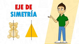 EJE DE SIMETRIA Super fácil  Para principiantes [upl. by Rheba]