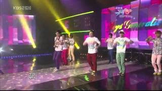 FANCAM Gee  Boys Generation 2AM 2PM SHINee Super Junior [upl. by Nonnad]