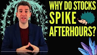 What is After Hours Trading and Why Do Stocks Sometimes Spike AfterHours ☝️ [upl. by Ahtebbat]