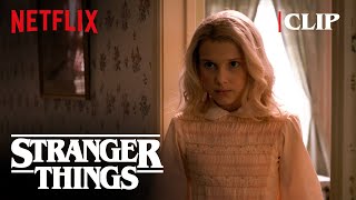 Eleven Makeover Scene  Stranger Things  Netflix [upl. by Esaele288]