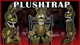 How to Make Plushtrap Puppet FNAF 4  Five Nights at Freddys  DIY Crafts from Scratch [upl. by Nike]