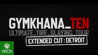 Ken Blocks GYMKHANA TEN Extended Cut DETROIT  Forza [upl. by Torp]