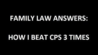 How I Beat CPS 3 Times [upl. by Nae]