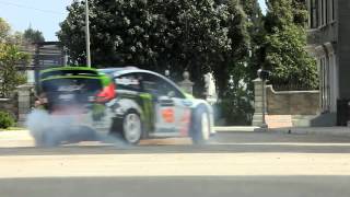 Ken Block Gymkhana IV Ford Fiesta 11 650 hp [upl. by Nnylg135]