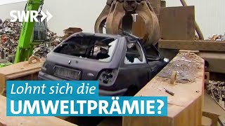 Ökologisch sinnvoll Moderne Dieselautos in der Schrottpresse [upl. by Kisor]