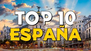 ✈️ TOP 10 España ⭐️ Que Ver y Hacer en España [upl. by Paget]