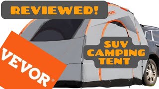 Vevor SUV Camping Tent Review [upl. by Clancy]