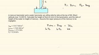 Barometer Example [upl. by Arobed]