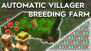 Minecraft Fully Automatic Villager Breeding System [upl. by Aria]