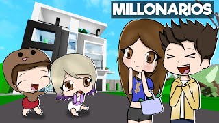 ME ADOPTA UNA FAMILIA DE MILLONARIOS EN BROOKHAVEN ROBLOX [upl. by Cheatham]