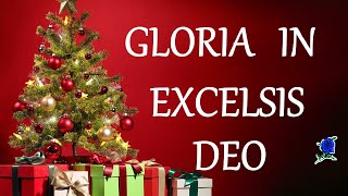 GLORIA IN EXCELSIS DEO Angels We Have Heard On High LYRICS [upl. by Olenka351]