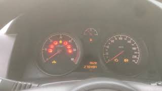 Opel Astra H Temperature display COOLANT [upl. by Nitsrik]