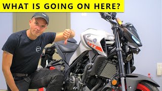 The Yamaha MT03 is the WORST BEST Beginner Bike  Heres Why [upl. by Cloots]