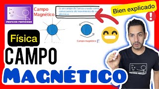 ✅​Campos MAGNÉTICOS e INDUCCIÓN magnética  𝙚𝙣 3 𝙢𝙞𝙣𝙪𝙩𝙤𝙨😎​🫵​💯​  Física Electromagnetismo [upl. by Drais]