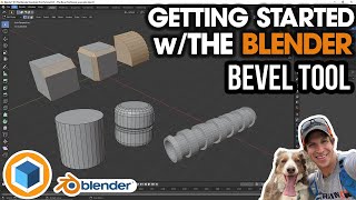 Getting Started with the BEVEL TOOL in Blender [upl. by Rodl]