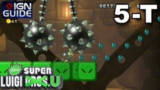 New Super Luigi U 3 Star Coin Walkthrough  Soda Jungle Tower StoneSnake Tower [upl. by Ploss]