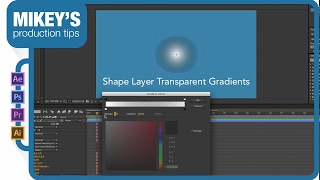 After Effect Quick Tip shape layer transparency gradients [upl. by Janus870]