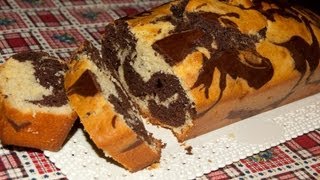 Plumcake Marmorizzato Bicolore  La Ricetta [upl. by Judye]