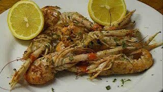 How to cook LANGOUSTINESquicklyno messno fuss [upl. by Nilved]