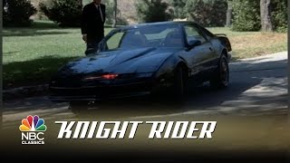 Knight Rider  Kitt vs Karr  NBC Classics [upl. by Ekihc]