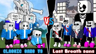 Team Sans V3Classic Sans vsTeam Last Breath SansWho is Stronger [upl. by Luanne77]