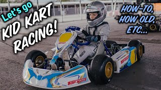 HOW TO GET STARTED IN KID KART RACING  Go Kart racing at 6years old  Learn how to start racing [upl. by Nagey]