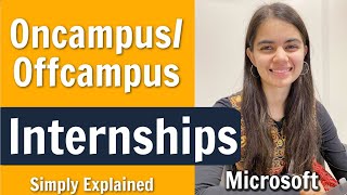 All about Internships  How to get Internship as a Software Engineer  OffcampusOncampus [upl. by Aigneis]