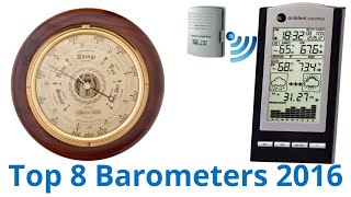 8 Best Barometers 2016 [upl. by Tayyebeb]