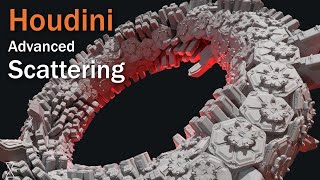 Advanced Scattering in Houdini 185 [upl. by Nethsa]