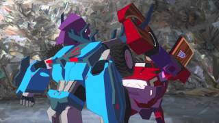 Transformers Robots in Disguise Thunderhoof vs Clampdown [upl. by Sayed828]