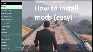 Easy way to install mods on GTA 5  setting up amp getting started on PC for beginners  1 of 2 [upl. by Assetnoc]