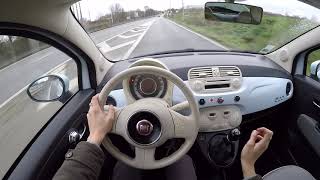 Fiat 500 13 MultiJet 2009  POV Drive [upl. by Mandie]