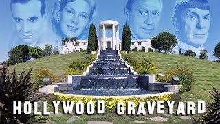 FAMOUS GRAVE TOUR  Hillside 1 Al Jolson Leonard Nimoy etc [upl. by Fiden]