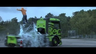 BecxTDS Racing Semi Truck Drift Gymkhana 1 [upl. by Oileduab]