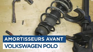 Changer les amortisseurs avant  Volkswagen Polo 5 [upl. by Misab]