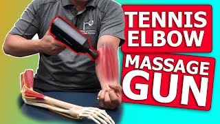 Tennis Elbow  Massage Gun [upl. by Yurt]