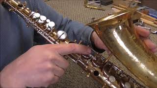 Understanding The Saxophone Key Mechanism [upl. by Nnylirak]