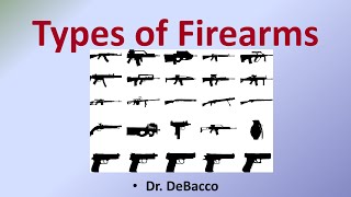 Types of Firearms [upl. by Rattray]