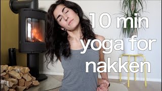 10 min yoga for nakken [upl. by Ardnek]