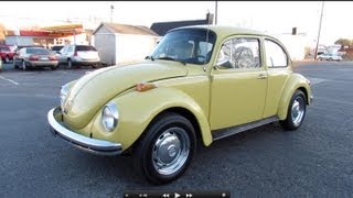 1973 Volkswagen Super Beetle VW 1303 Start Up Exhaust In Depth Review and Test Drive [upl. by Alisun63]