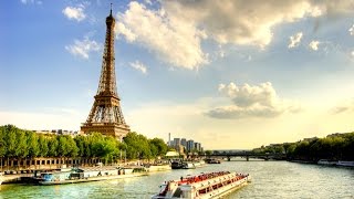 Seine River Cruise in Paris France [upl. by Atsok]