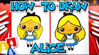 How To Draw Alice In Wonderland [upl. by Darrill797]