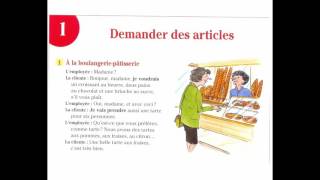 Dialogue En Français Nº01  Demander des articles  boulangeriepâtisserie [upl. by Lakin53]