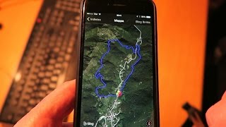 Come usare il GPS in montagna  video tutorial [upl. by Nilkcaj]