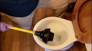 How to use a plunger correctly and use the RIGHT plunger [upl. by Ihsir725]