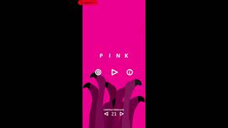 pink game Levels 21 22 23 24 25 Walkthrough by Bart Bonte [upl. by Aggappe]