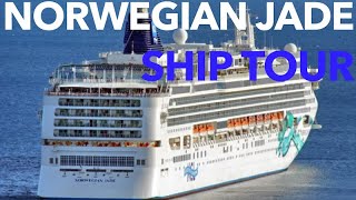 Norwegian Jade  Full WalkThrough  Ship Tour  Norwegian Cruise Lines [upl. by Cahan517]